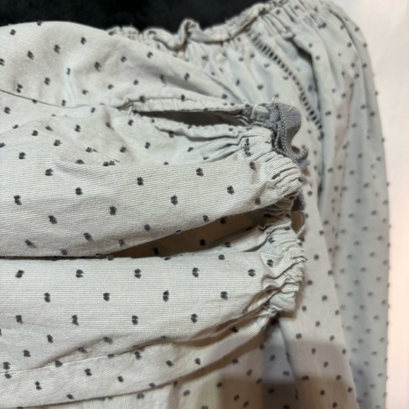 Victoria’s Secret PJ Loungewear Set Gray Swiss Dot Size S - Picture 5 of 15